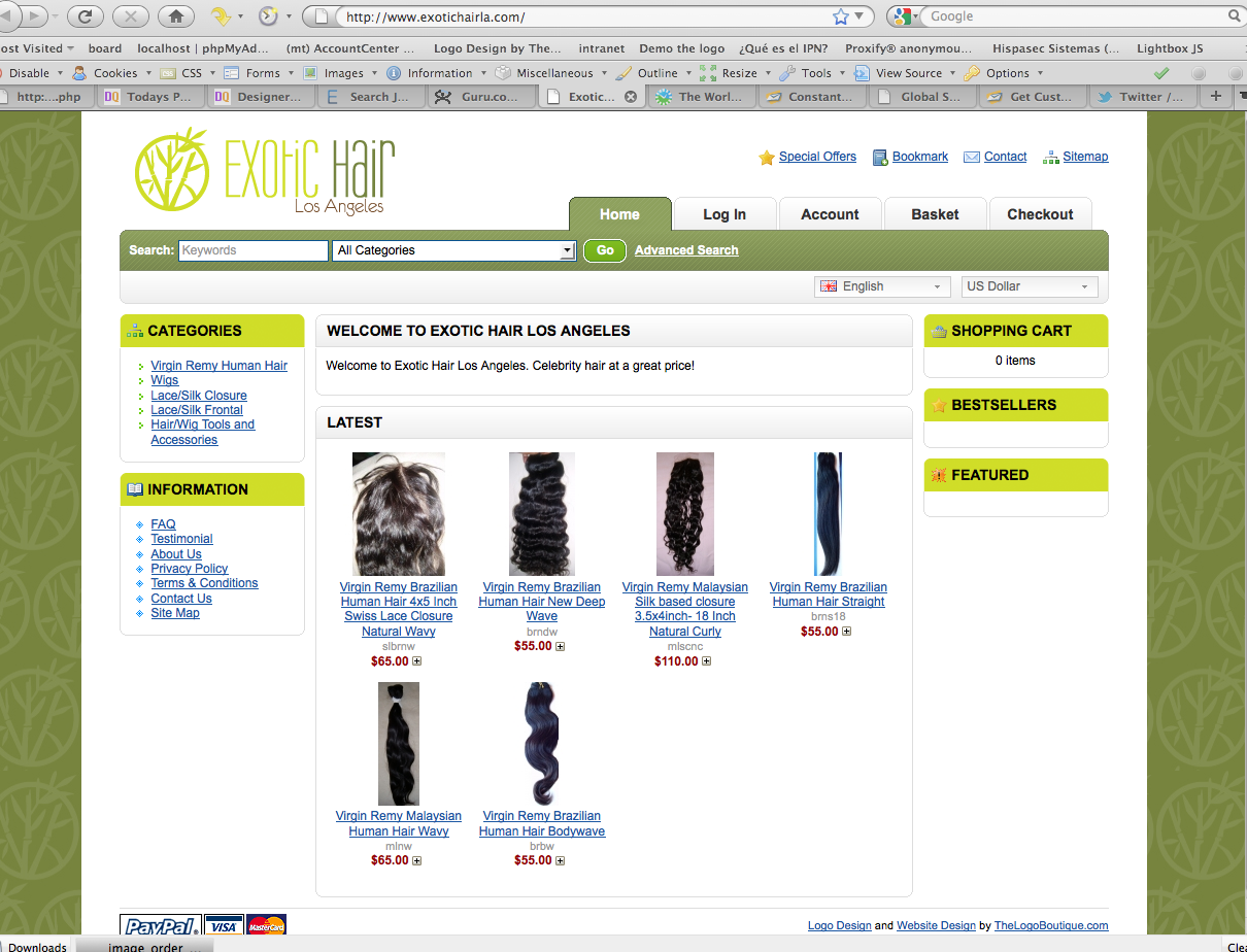 Websites Design - Sample from Metamusephosis